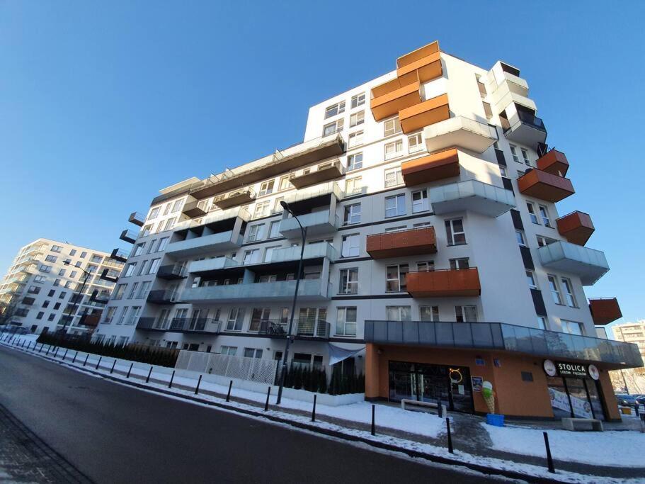 Home Apartament Metro Mlociny 97 ワルシャワ エクステリア 写真